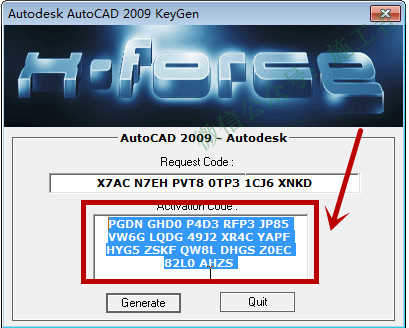 AutoCAD2009软件图文安装教程的第24步